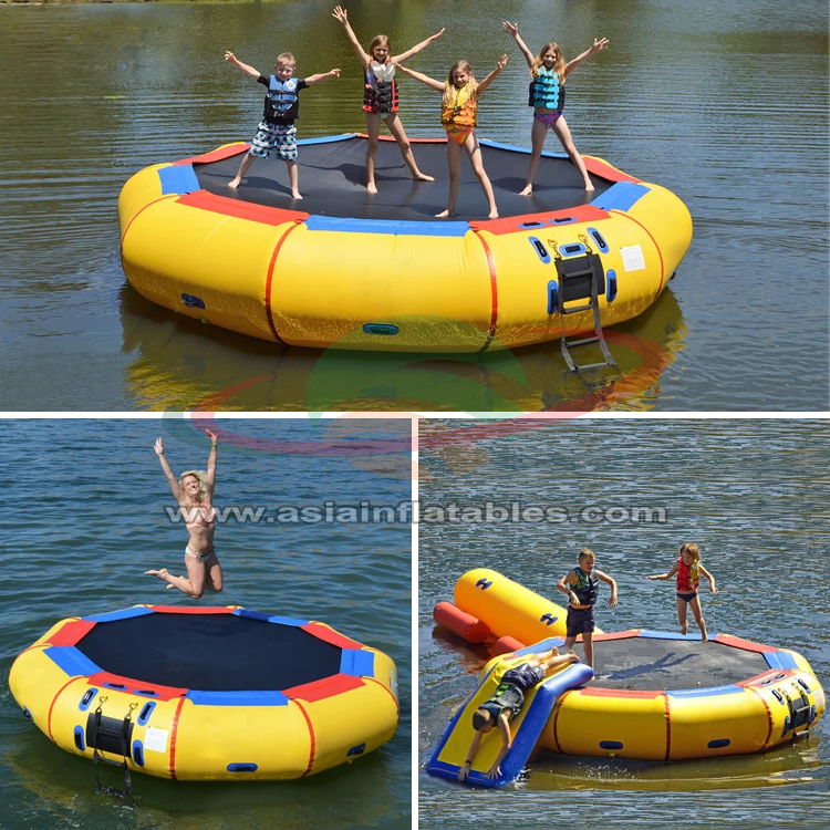 popsport inflatable water trampoline