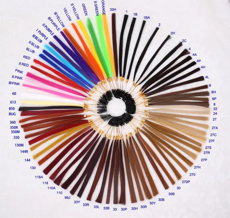 Darling Hair Colour Chart