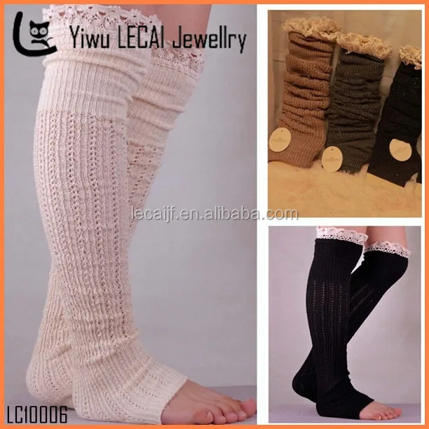 tall boot socks with lace