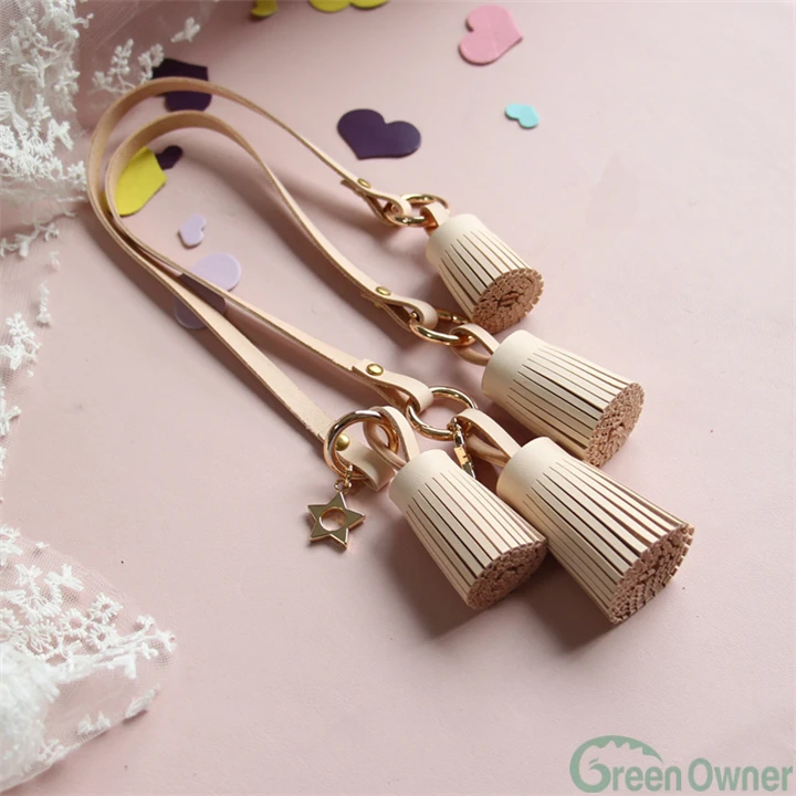 tassel, tassel earrings, leather tassel earrings