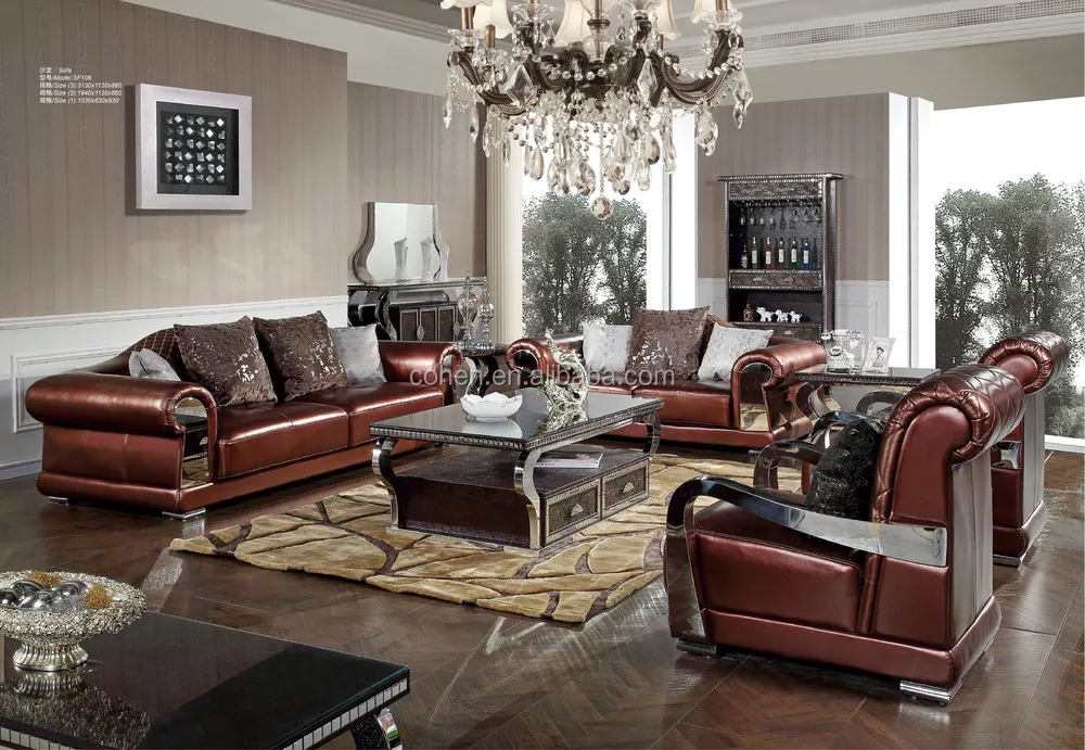 2019 New Design iLivingi iRoomi iFurniturei Luxury Leather 