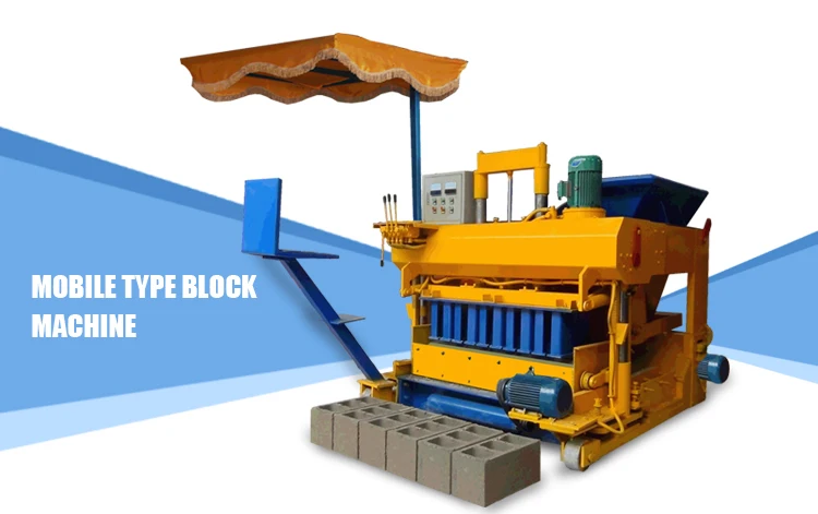 Fully automatic hydraulic construction building cement concrete block making machinery factory price