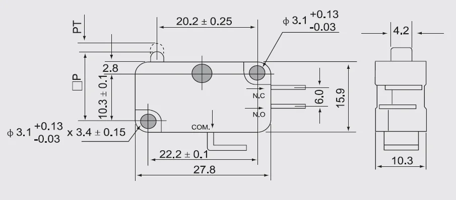 Kích thước V-15-1C25