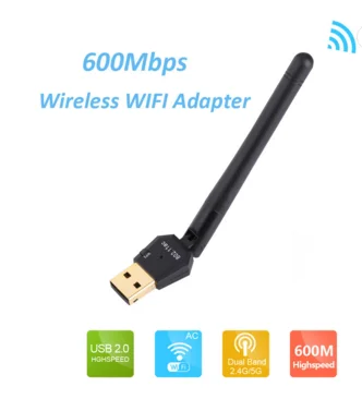 600mbps Realtek Rtl8811 Dual Band 2..4/5ghz Wireless Usb Wifi Network ...