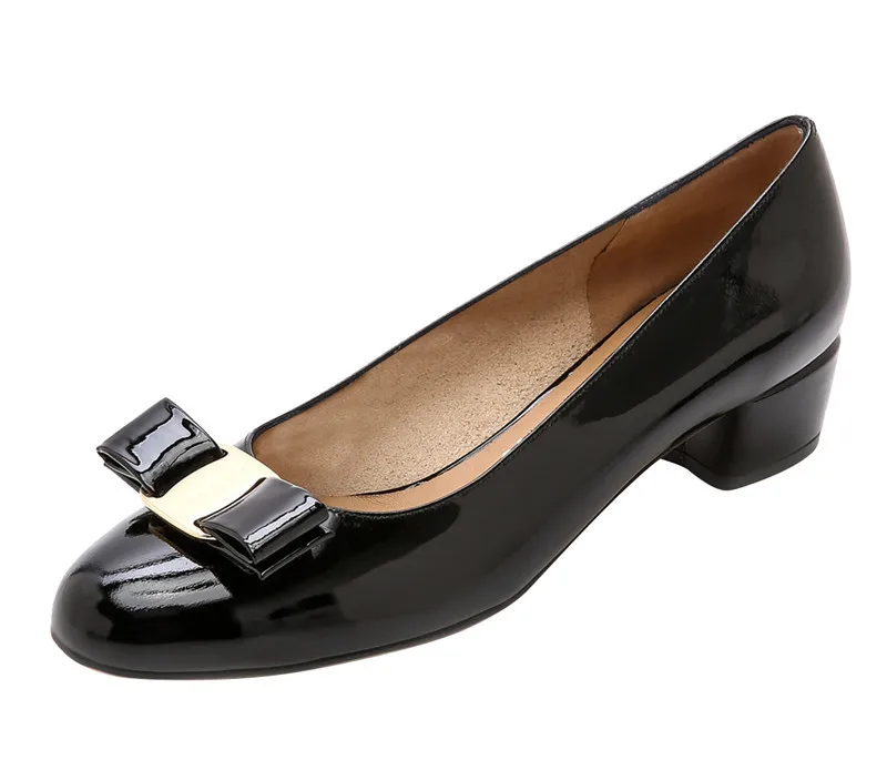 black shiny shoes ladies