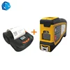 Wireless logitech wireless 2d barcode scanner and electric volume measure Tape with display and thermal bluetooth printer