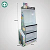 Supermarkets Promotional Free Standing Cardboard Fish Tank Display Rack