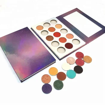 makeup glitter eyeshadow private palette moq packaging low diy label colors vegan larger custom