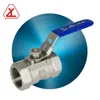 thread 1/2 stainless steel lockable ball valve for gas