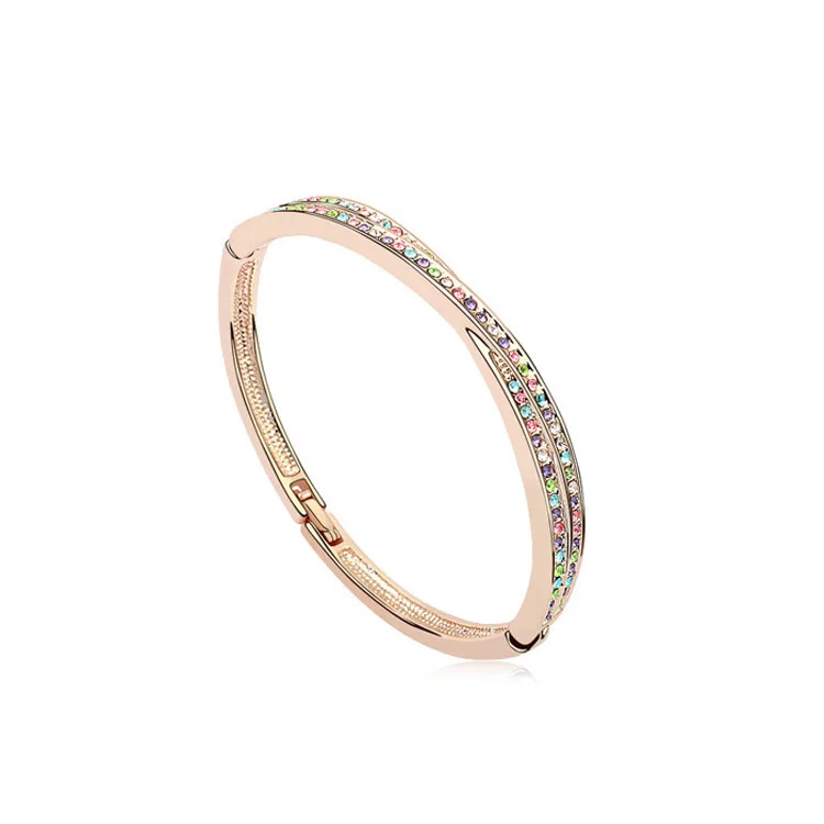 Whole Crystal Bangle Vners Online Best High Quality Bracelet Strong Vners Gold