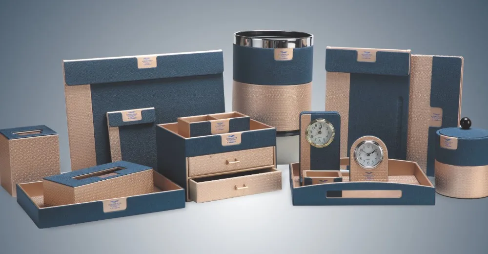 Custom Luxury Hotel Supplies Factory Hotel Room Wood Amenity Sets Lm014