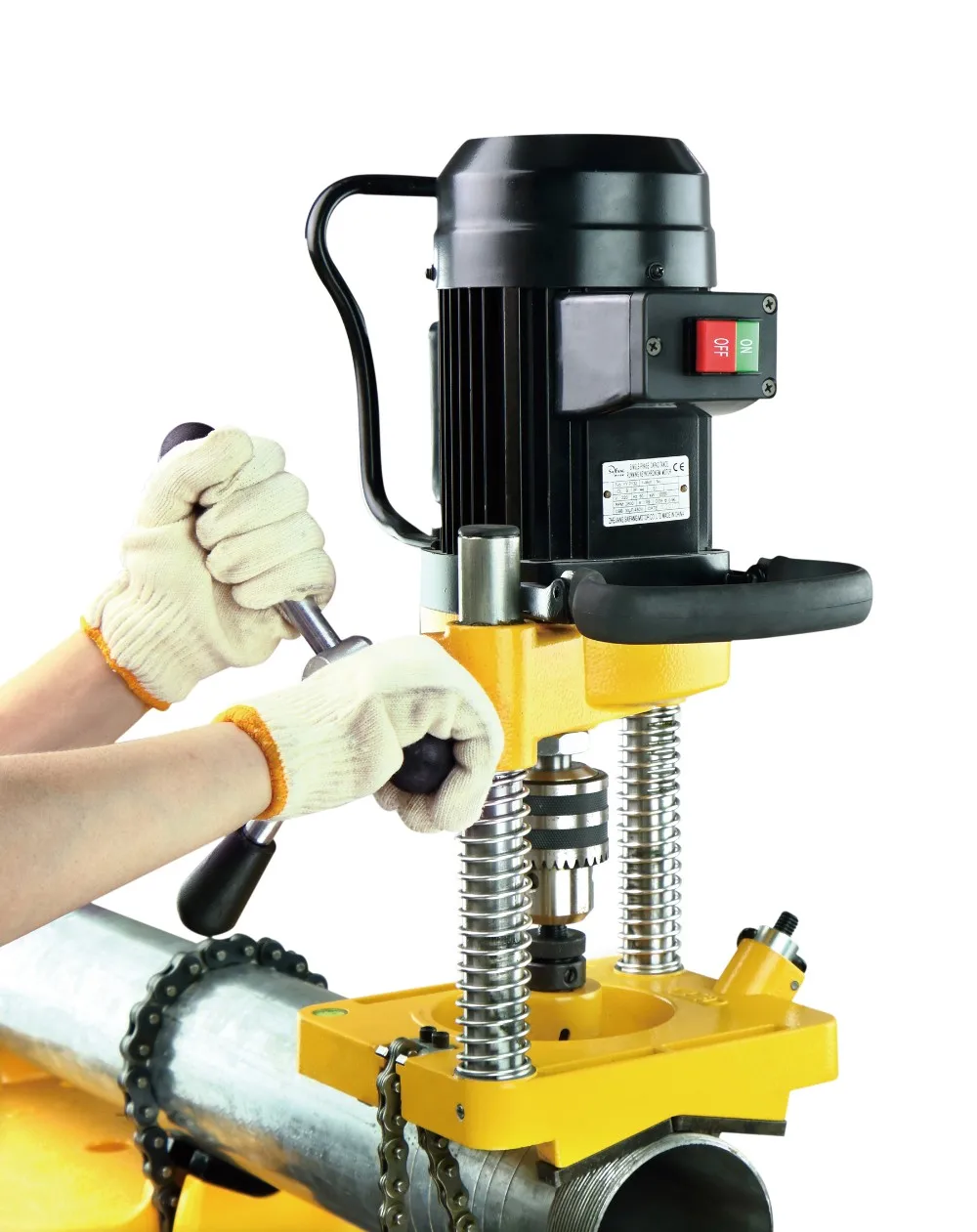 Hongli Portable Pipe Hole Cutting Machine Jk114 550w Buy Steel Hole