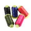 Ring Spun Recycled Polyester Yarn Dope Dyed Yarn for Knitting Socks, Gloves, Fabric, T-shirt