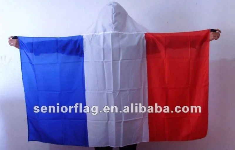 Polyester Fabric Country Flag National flag of France details