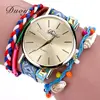 Elegant women watches lovely Flower Star Bow Wristwatch Scarf strap Party Casual Watch