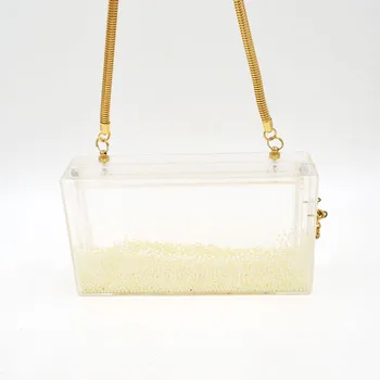 acrylic box bag