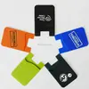 Easy to Use Silicone Smart Wallet 3M Self Adhesive Cards Carrier Leather