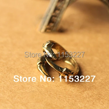 11 11 Shopping Festival Free shipping HOT SALE steampunk punk fashion gold bronze dragon eagle claw