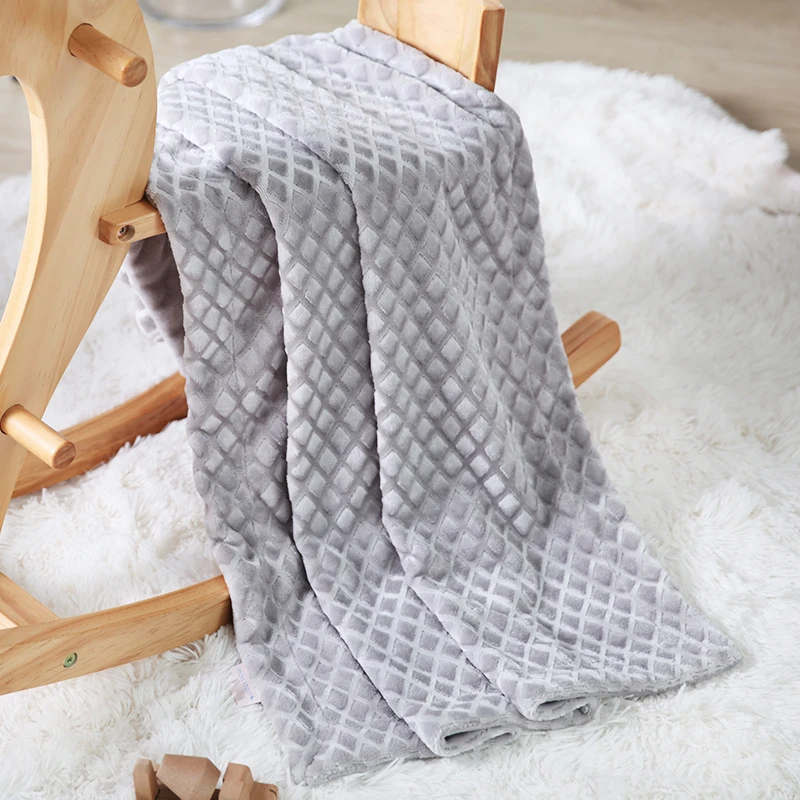 Accept Customized Design 100% Polyester Swaddle Blanket ...
