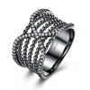 More administrative levels feels hollow crystal jewelry copper ring