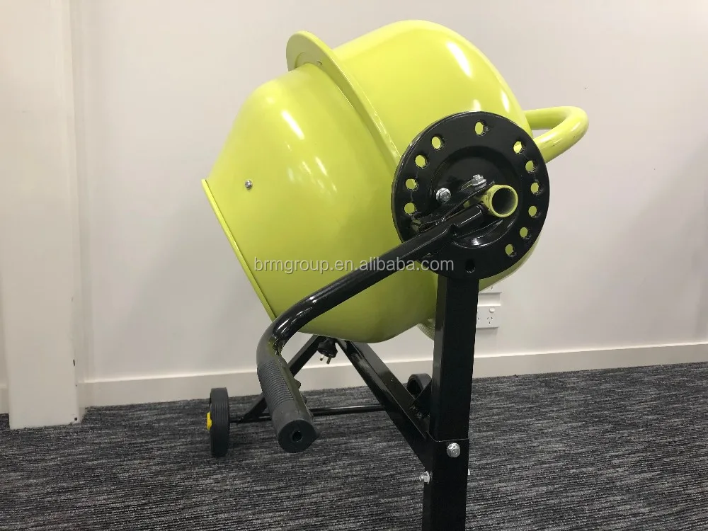 70L Portable Cement Mixer Mini Concrete Mixer Machine 220W Electric