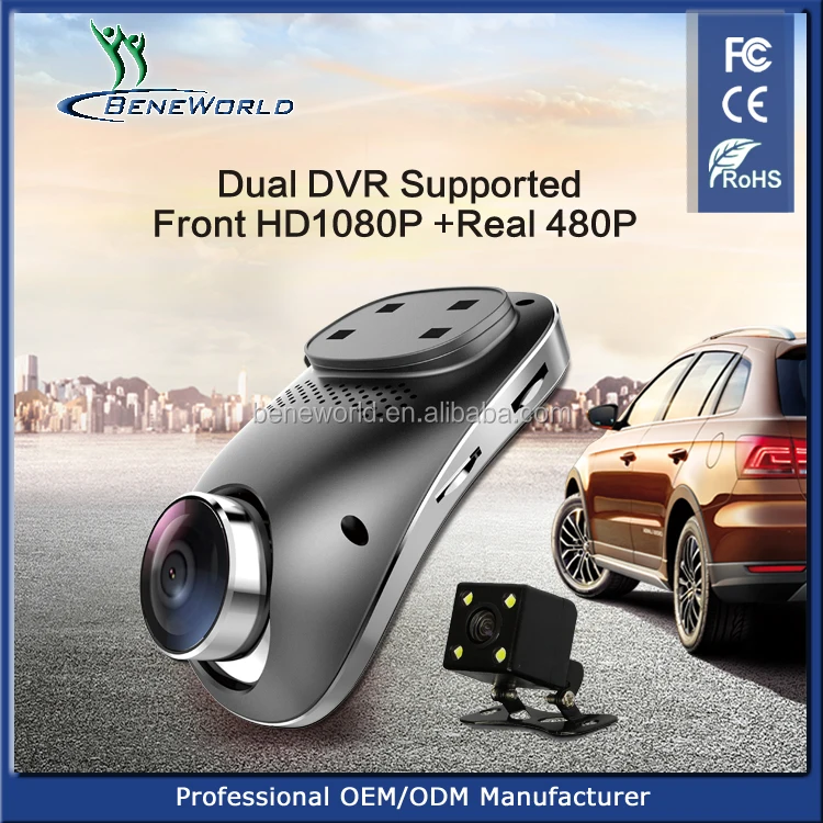 Smart 4g sim card camera with gps tracking, dual lens dash camera for