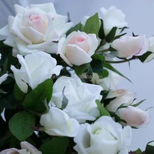 rose flower artificial blue