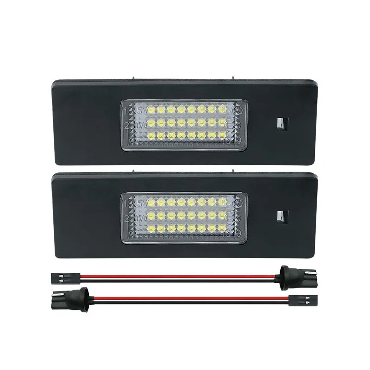 2xled License Number Plate Lights Rear Lamps 3528 Smd Led For Alfa