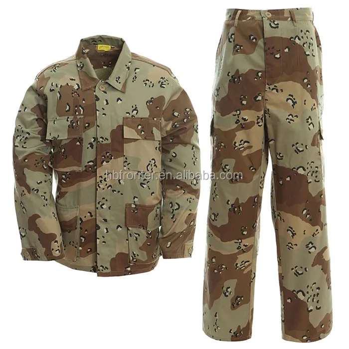 Wholesale Yemen Camouflage Army Uniform Twill Clothing 6 Color Desert ...
