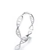 Wholesale Jewelry Fashion Fine Finger Engagement Women Simple Gift Geometric Cuff Open Ring