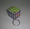 Hot Sale Mini Car Keychain Magic Cube Puzzle Keyring Phone Pendant Key Ring Magic Toy Key Chain