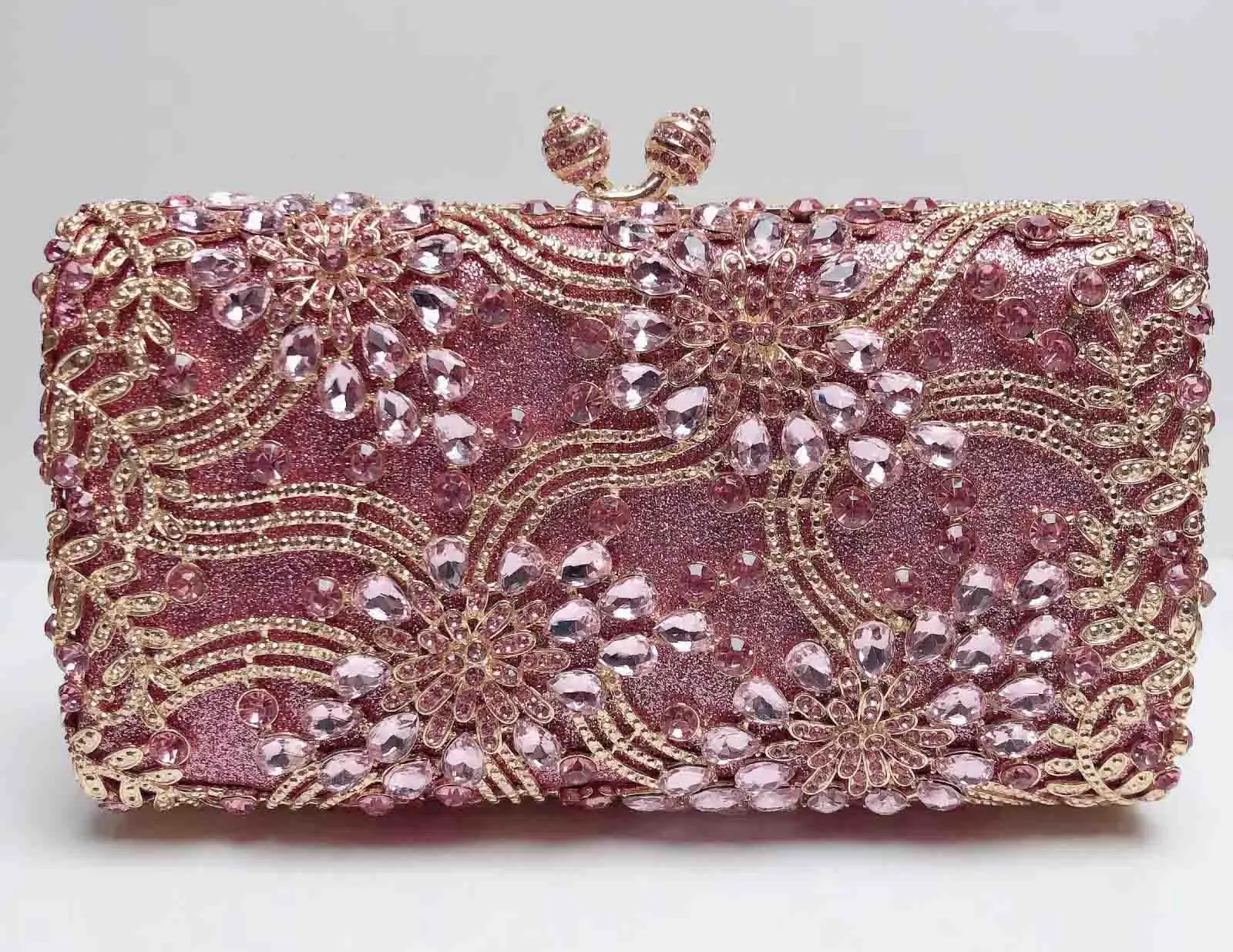 pink diamond purse