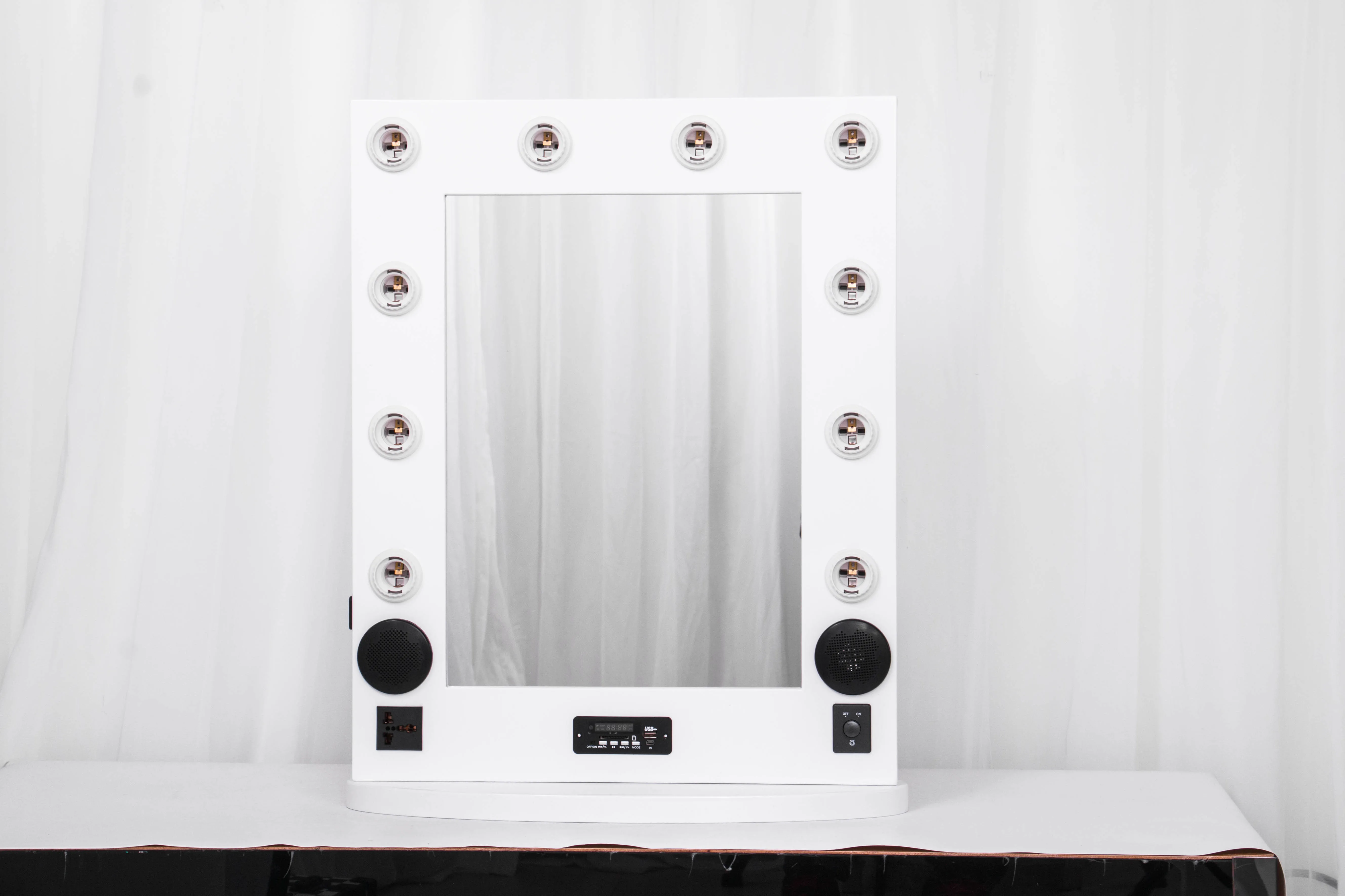 Professional Lighting Makeup Mirror,Lighted Makeup Mirror With Stand