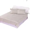 Luxury Wholesale Design Cheap Embroidery Linen Comforter Cover Bed Sheets Hotel Bedsheet Bedding Set