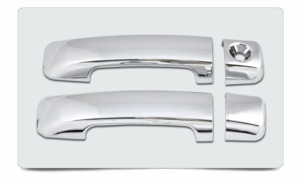 ABS Plastic Chrome Door Handle Cover No PSKH Parts For Toyota Tundra Fj Cruiser 2D 2007-2013 b.jpg