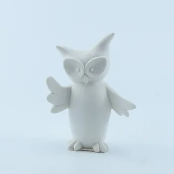 New Brand 2017 White Ceramic Owl Figurine Made In China New Brand 2017 White Ceramic Owl Figurine Made In China