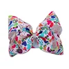 Wholesale Ready To Ship 8 inch children's JOJO BOW Child Fashion Hair Accessories Heart Jojo Siwa Bow