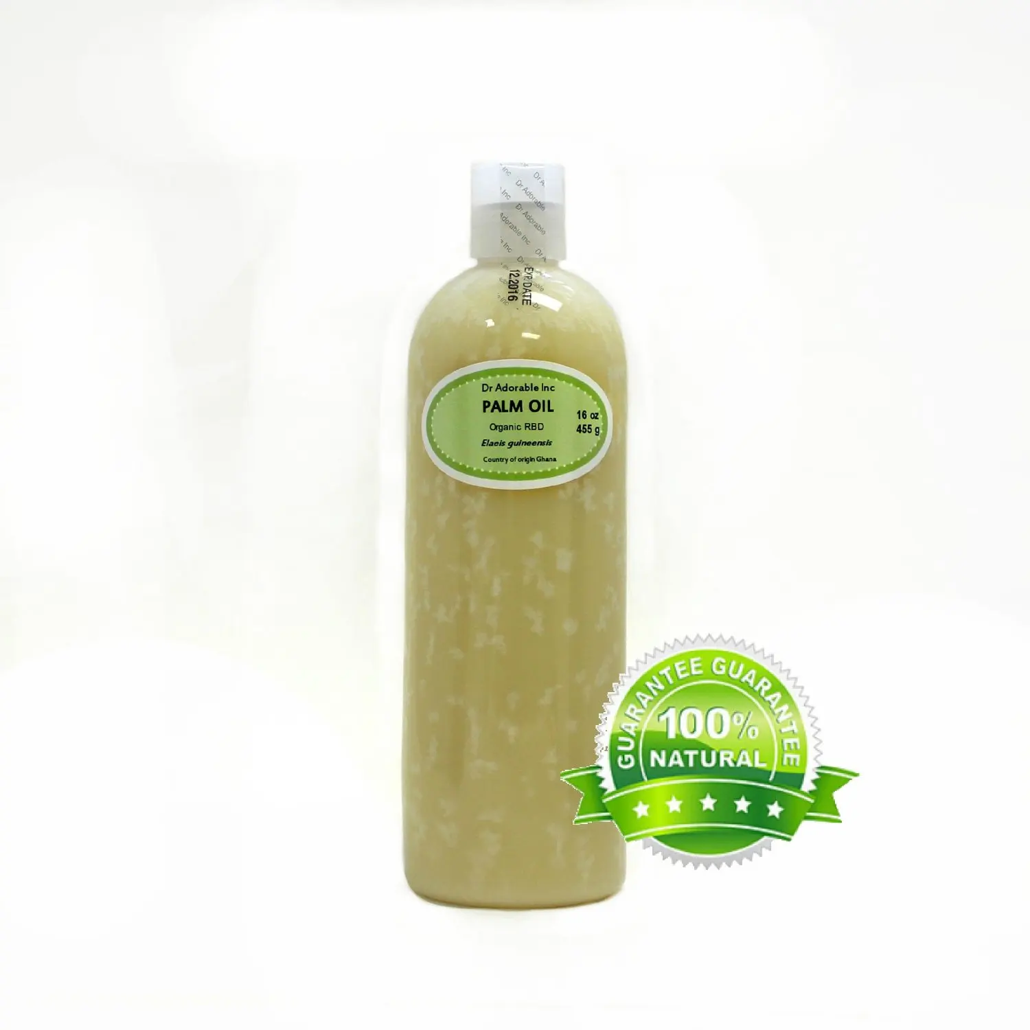 16 Oz Premium Palm Oil Pure Cold Pressed Organic