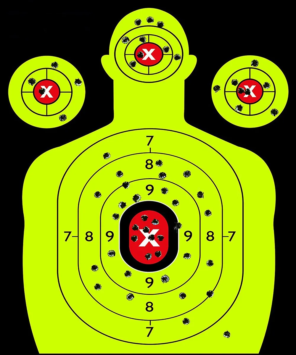 Factory Custom Shooting Target Splatter- Make It Easy To See Your Shots ...