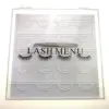 Eyelash collection box grafting false eyelashes to receive acrylic lash plate display tools eyelash menu