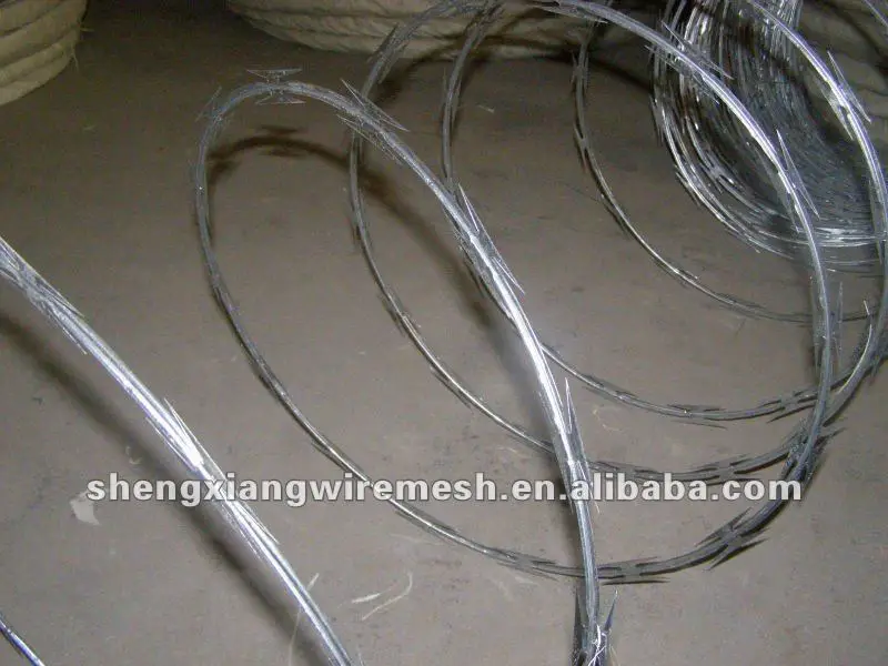 single coil razor wire