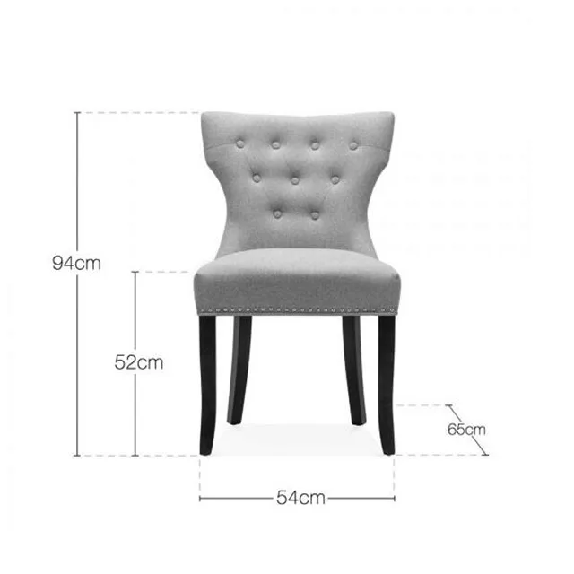 gold dining chair  round back dining chair  dining chair with caster