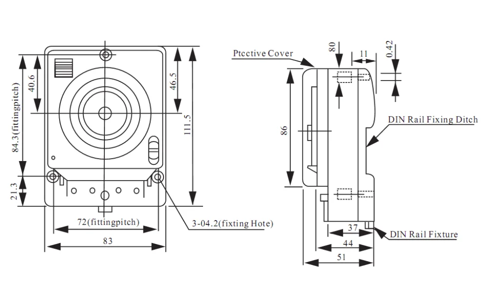 3 Phase Timer Mechanical Analog Timer Switch 220v Light