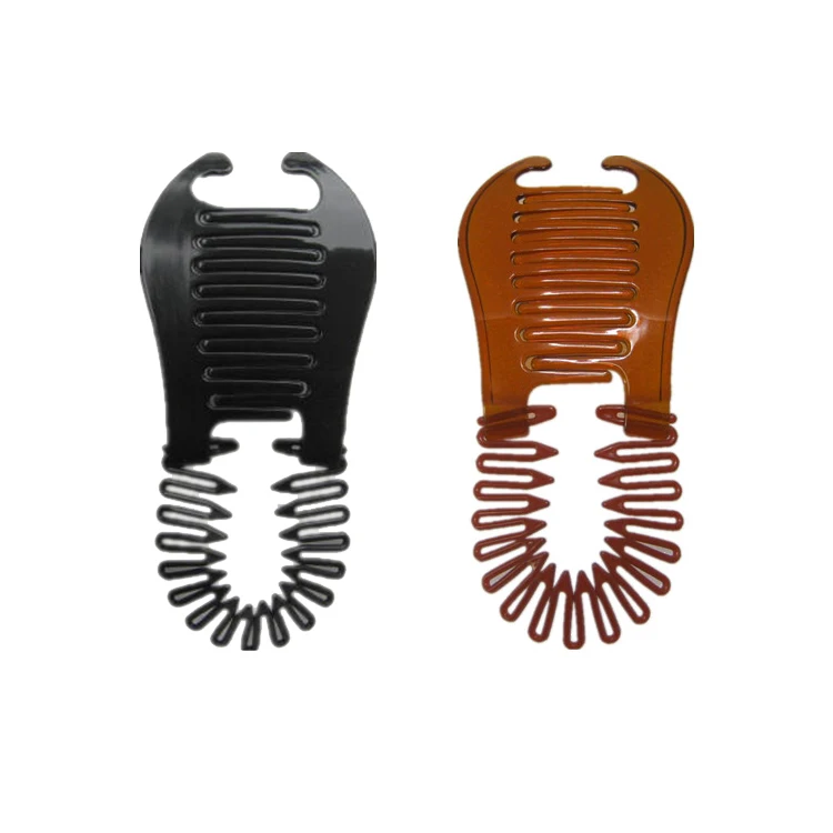 Salon Used Fashion Plastic Banana Hair Clip For Long Thick Hair