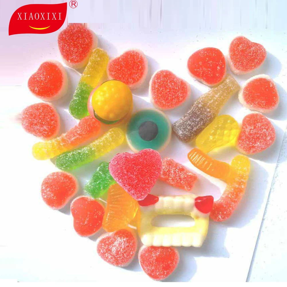 Gmp Certificated Halal Gummy Snake Candy With Assorted Flavor Buy