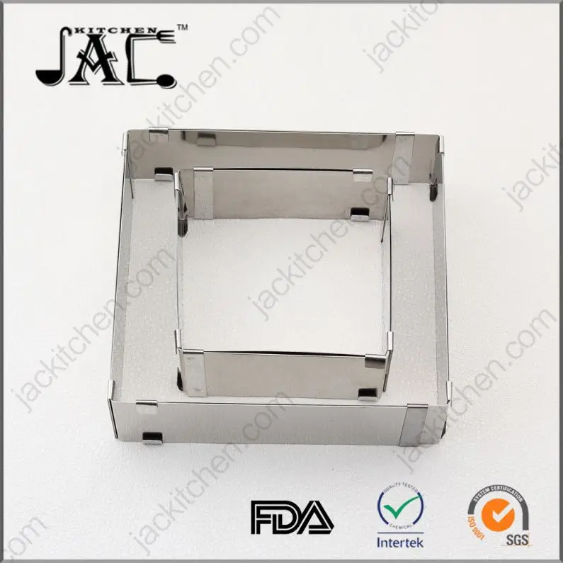 Hot Selling 2017 Amazon Stainless Steel Cake Mold With Heart Shape