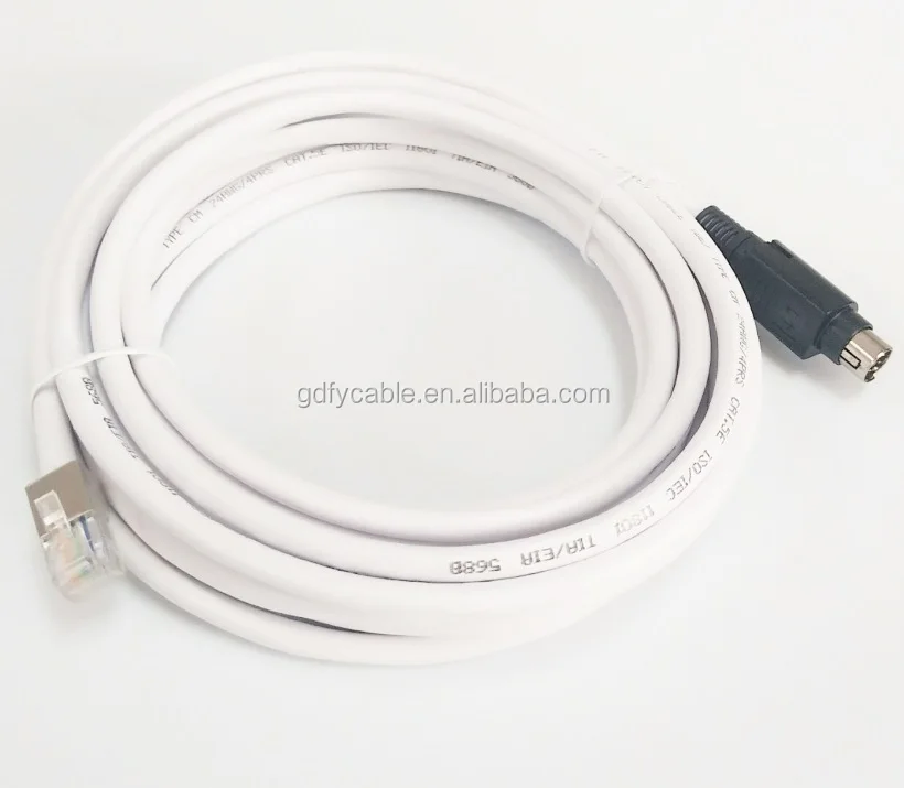 Ps2 To Rj12 Cable/6p6c Rj12 To Mini Din 6 Pin Cable Pedals Shifter Cable Male To Male Buy High