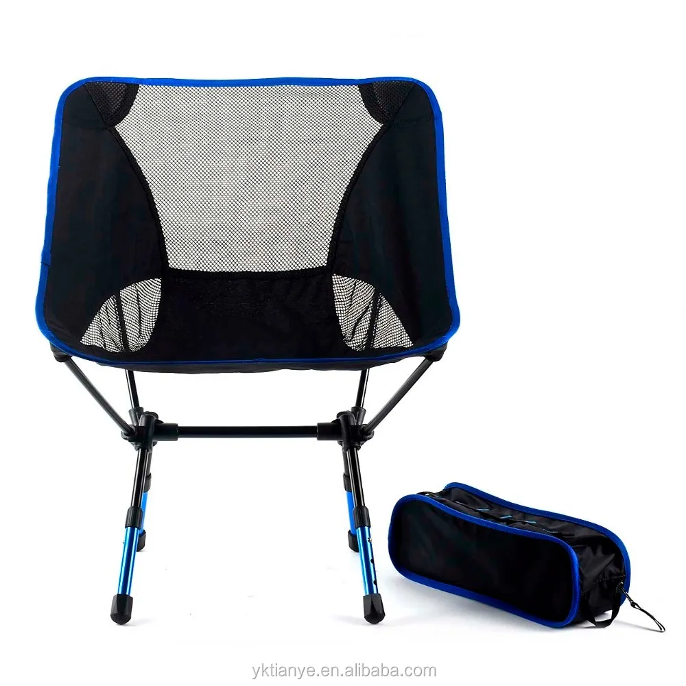 Deluxe Padded Reclining Camping Fishing Beach Chair With Portable