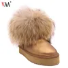 free samples russian winter snow boots Women Short Winter Shoes genuine leather boots