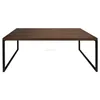 Modern solid wood dining table design, wood rustic dining table